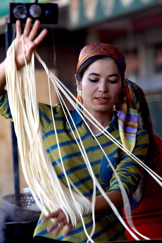 Hand-pulled noodles