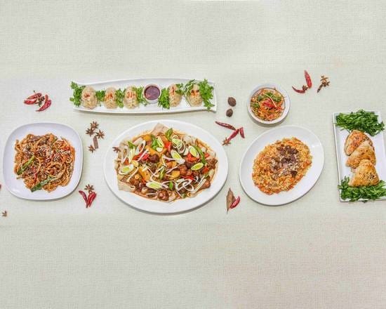 Restaurant food background